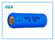 ETC OBU Li SOCL2 बैटरी ER14335 2/3AA 3.6 वोल्टेज 1700mAh 10 साल शेल्फ लाइफ